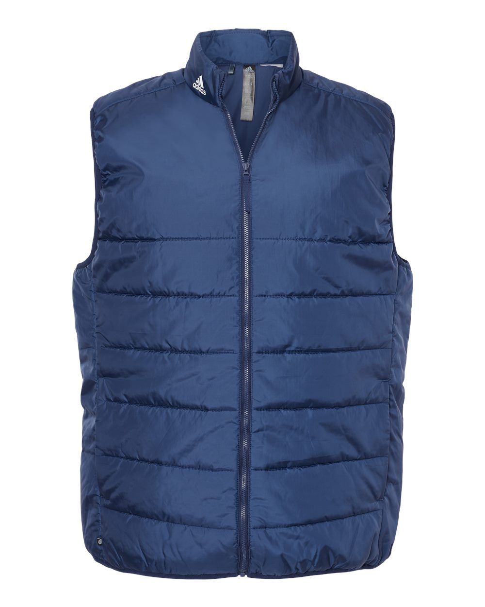 Adidas Puffer Vest in Team Navy Blue