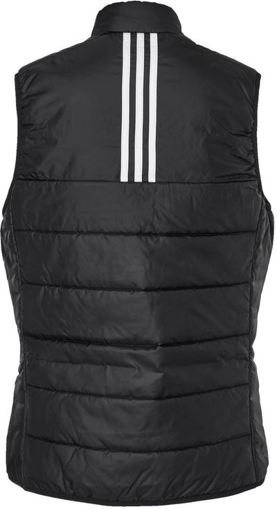 Am image of a Custom Adidas Womens Puffer Vest in Black!