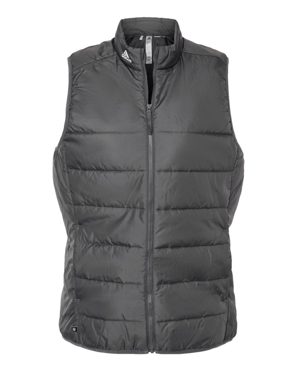 Adidas Womens Puffer Vest in Grey Five