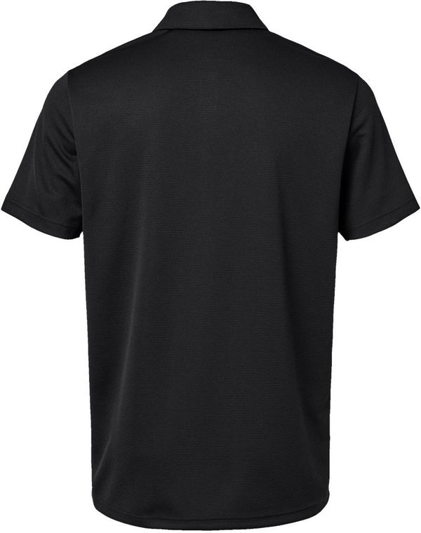Am image of a Custom Adidas Micro Pique Polo in Black!