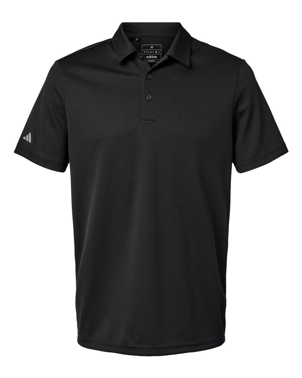 Adidas Micro Pique Polo in Black