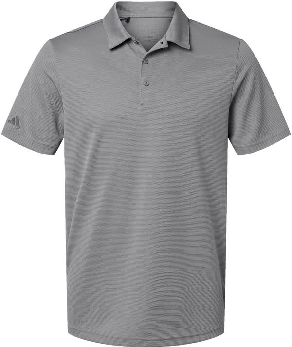 Am image of a Custom Adidas Micro Pique Polo in Grey Three!