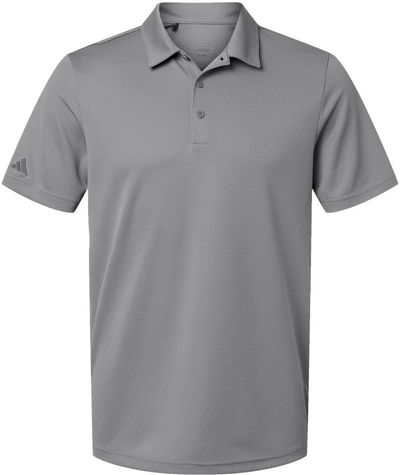 Am image of a Custom Adidas Micro Pique Polo in Grey Three!
