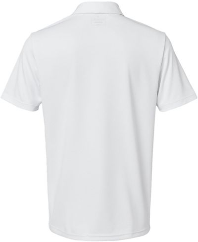 Am image of a Custom Adidas Micro Pique Polo in White!
