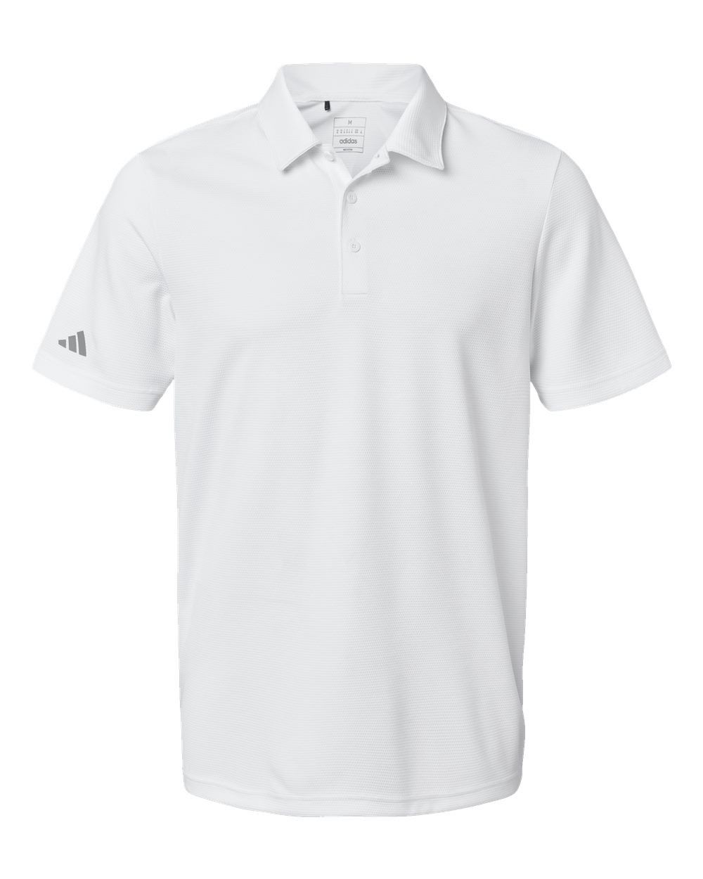 Adidas Micro Pique Polo in White