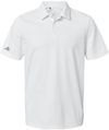Am image of a Custom Adidas Micro Pique Polo in White!