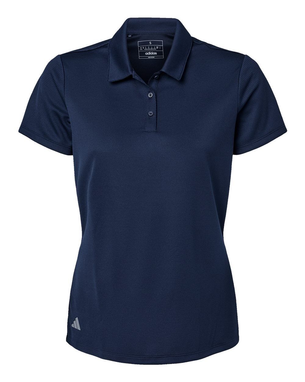 Adidas Womens Micro Pique Polo in Collegiate Navy