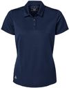Am image of a Custom Adidas Womens Micro Pique Polo in Collegiate Navy!
