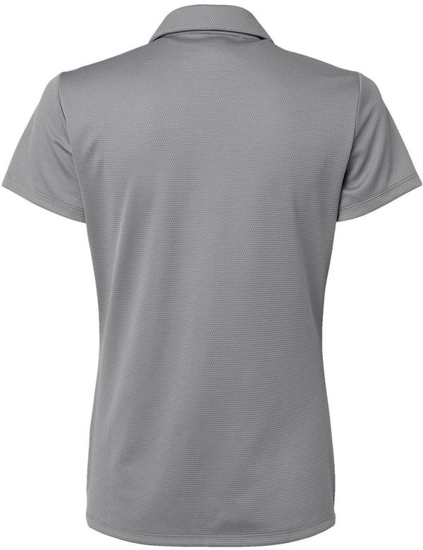 Am image of a Custom Adidas Womens Micro Pique Polo in Grey Three!
