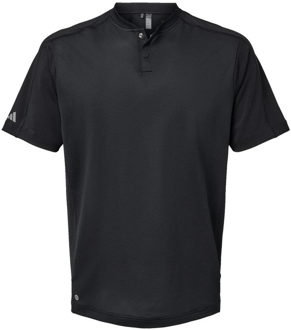 Am image of a Custom Adidas Sport Collar Polo in Black!