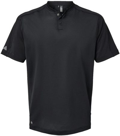 Am image of a Custom Adidas Sport Collar Polo in Black!