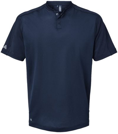 Am image of a Custom Adidas Sport Collar Polo in Collegiate Navy!
