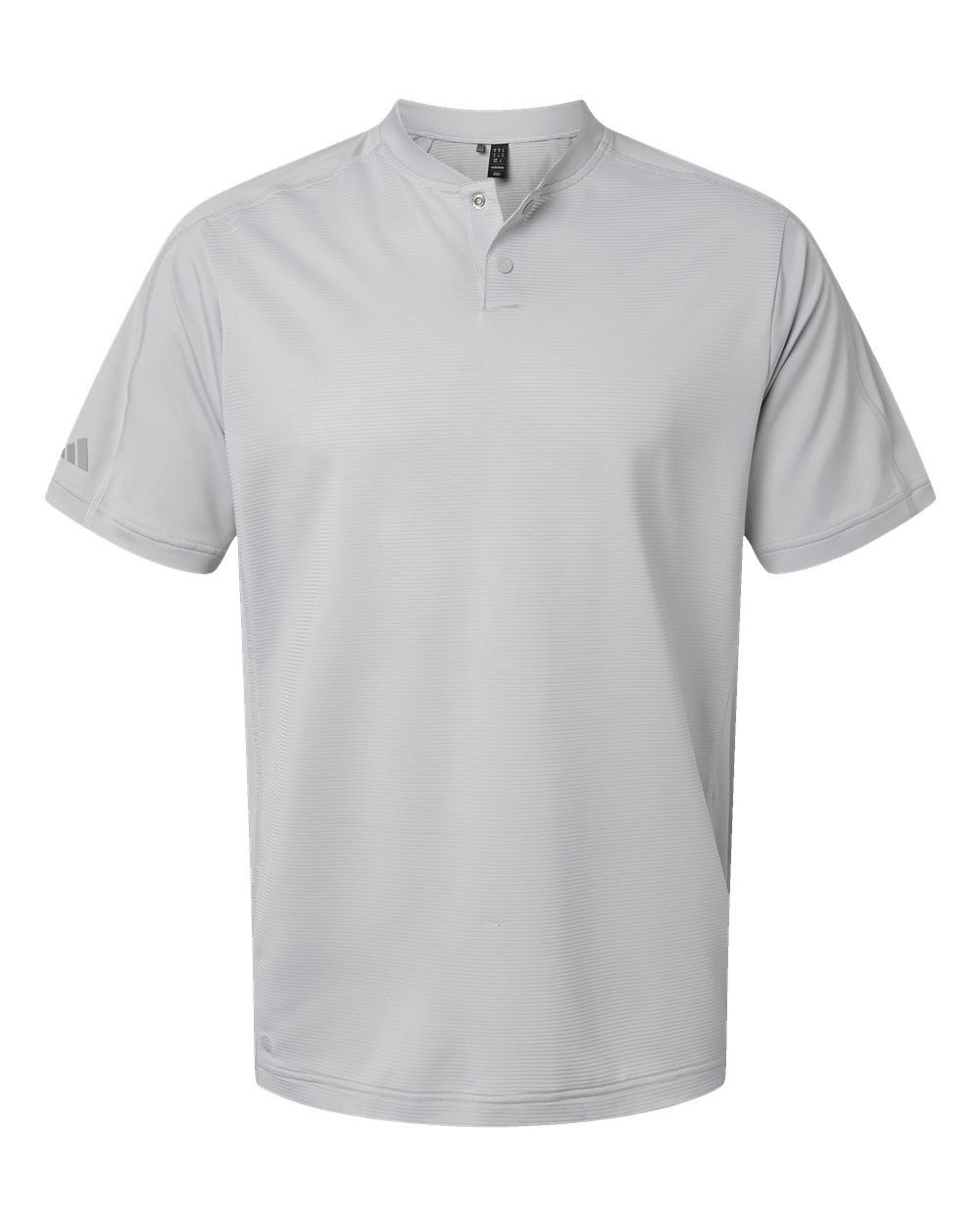 Adidas Sport Collar Polo in Grey Two