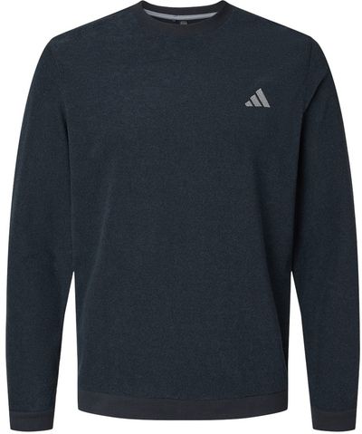 Am image of a Custom Adidas Crewneck Sweatshirt in Black!