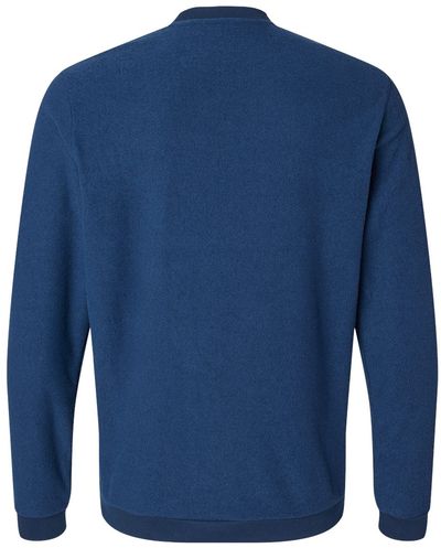 Am image of a Custom Adidas Crewneck Sweatshirt in Collegiate Navy!