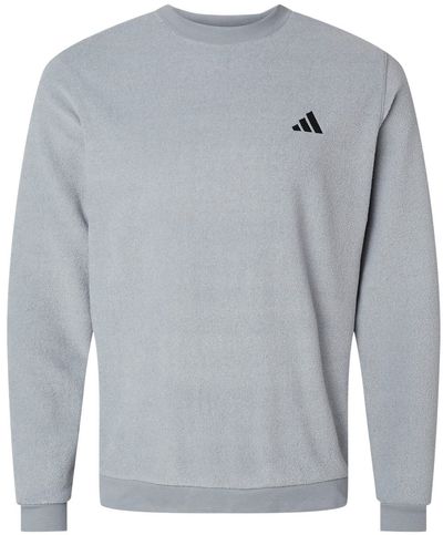 Am image of a Custom Adidas Crewneck Sweatshirt in Grey Three!