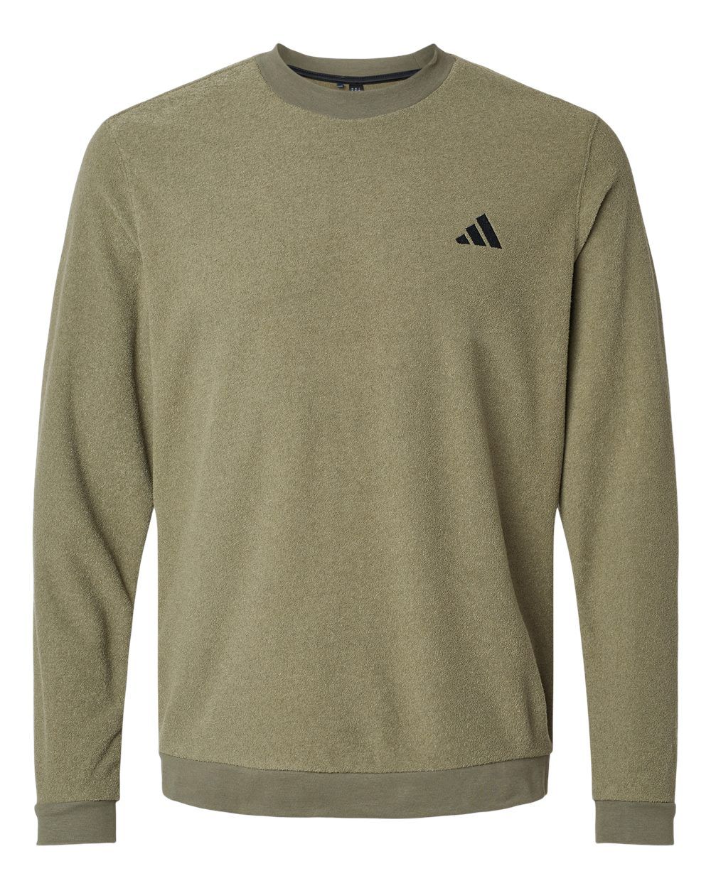 Adidas Crewneck Sweatshirt in Olive Strata