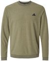 Am image of a Custom Adidas Crewneck Sweatshirt in Olive Strata!