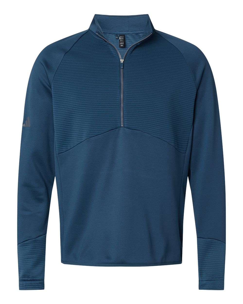 Adidas Quarter Zip Pullover in Crew Navy