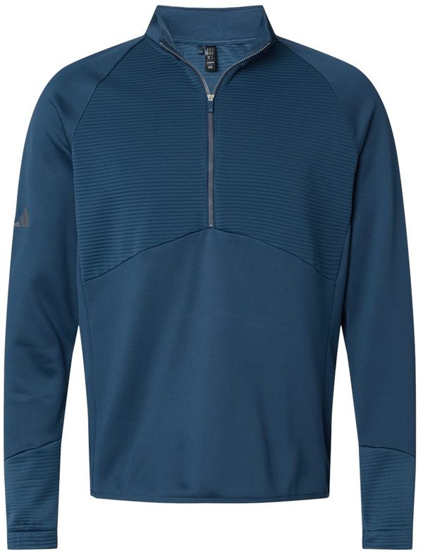 Am image of a Custom Adidas Quarter Zip Pullover in Crew Navy!