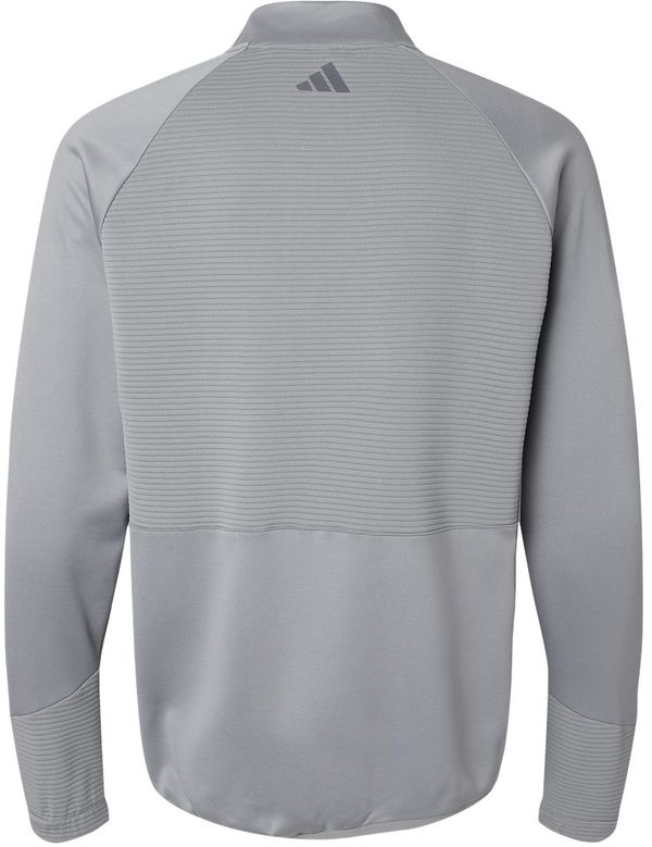 Am image of a Custom Adidas Quarter Zip Pullover in Grey Three!