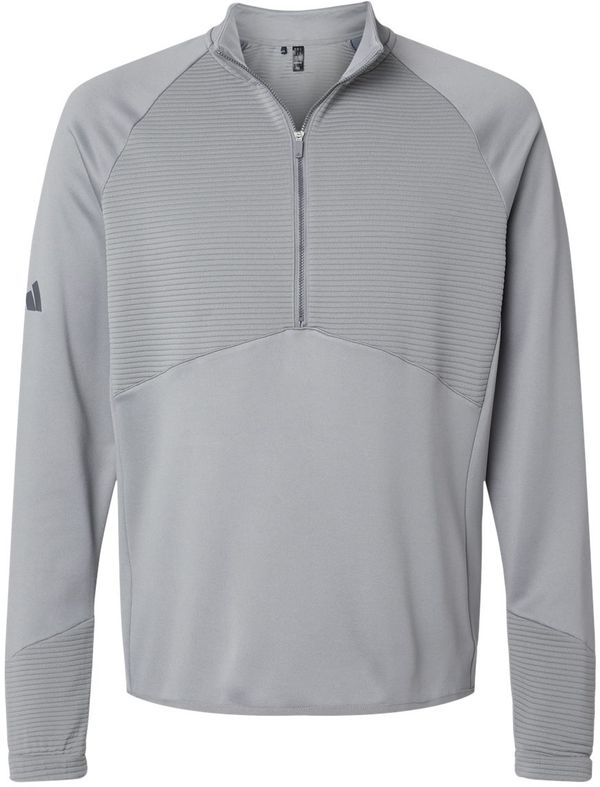 Am image of a Custom Adidas Quarter Zip Pullover in Grey Three!