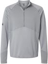Am image of a Custom Adidas Quarter Zip Pullover in Grey Three!
