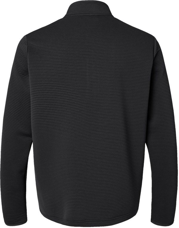 Am image of a Custom Adidas Spacer Quarter Zip Pullover in Black!