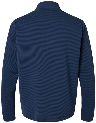 Am image of a Custom Adidas Spacer Quarter Zip Pullover in Collegiate Navy!