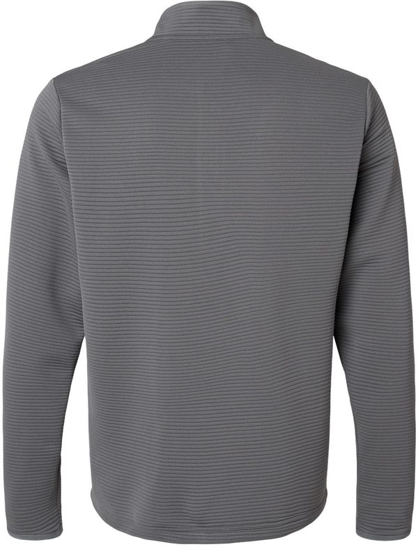 Am image of a Custom Adidas Spacer Quarter Zip Pullover in Grey Five!