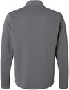 Am image of a Custom Adidas Spacer Quarter Zip Pullover in Grey Five!