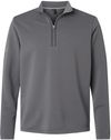 Am image of a Custom Adidas Spacer Quarter Zip Pullover in Grey Five!