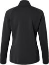 Am image of a Custom Adidas Womens Spacer Quarter Zip Pullover in Black!
