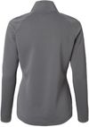 Am image of a Custom Adidas Womens Spacer Quarter Zip Pullover in Grey Five!