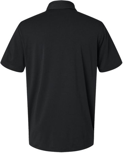 Am image of a Custom Adidas Blend Polo in Black!