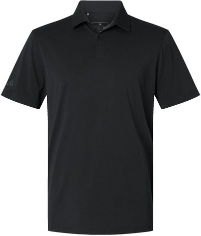Am image of a Custom Adidas Blend Polo in Black!