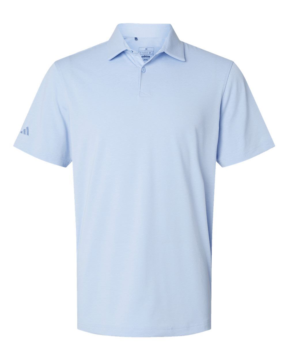 Adidas Blend Polo in Blue Dawn Melange