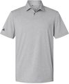 An image of a Custom Adidas Blend Polo in Grey Three Melange!