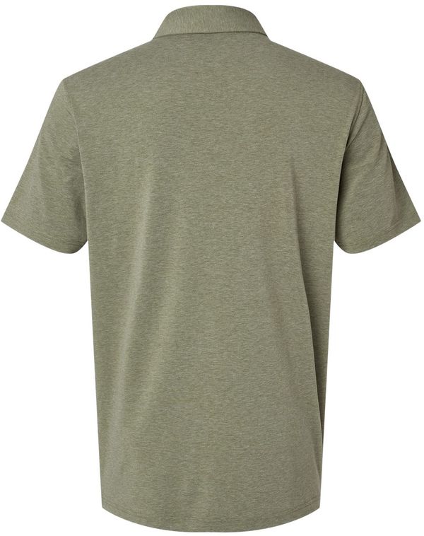 Am image of a Custom Adidas Blend Polo in Olive Strata Melange!