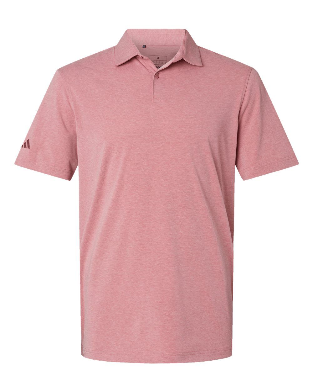 Adidas Blend Polo in Pink Strata Melange