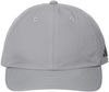 Am image of a Custom Adidas Sustainable Performance Max Cap in Grey Three!