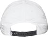 Am image of a Custom Adidas Sustainable Performance Max Cap in White!