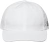Am image of a Custom Adidas Sustainable Performance Max Cap in White!