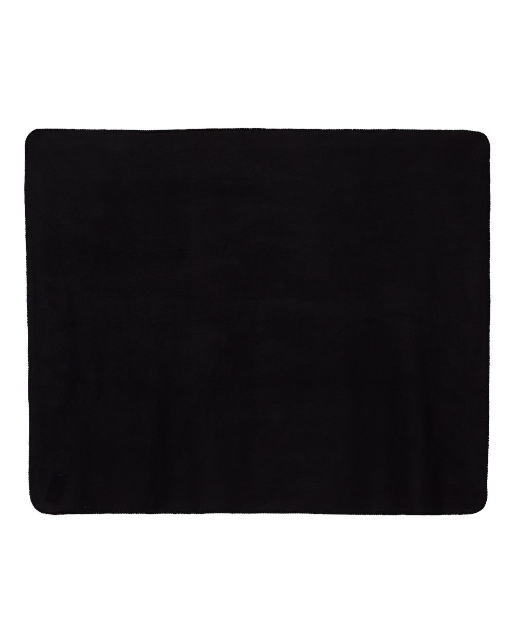 Alpine Fleece Fleece Throw Blanket in Black