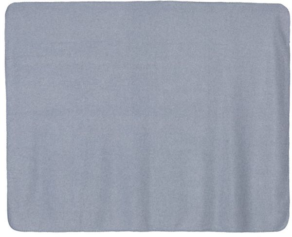 Am image of a Custom Alpine Fleece Fleece Throw Blanket in Heather Grey!