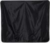 Am image of a Custom Alpine Fleece Polyester Nylon Picnic Blanket in Black!