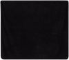 Am image of a Custom Alpine Fleece Polyester Nylon Picnic Blanket in Black!