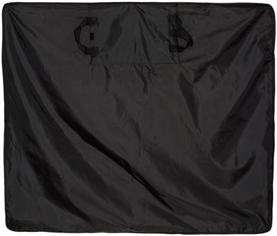 Am image of a Custom Alpine Fleece Polyester Nylon Picnic Blanket in Forest!