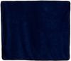 Am image of a Custom Alpine Fleece Polyester Nylon Picnic Blanket in Navy!