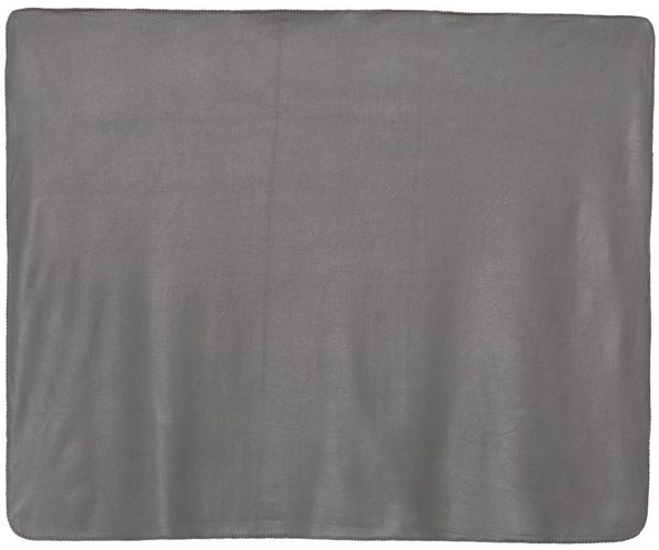 Am image of a Custom Alpine Fleece Value Blanket in Grey!